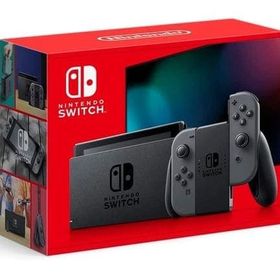 Nintendo Switch本体 Joy-Con(L)/(R) グレー[小型パッケージ](状態：セーフティガイド欠品) ニンテンドースイッチハード
