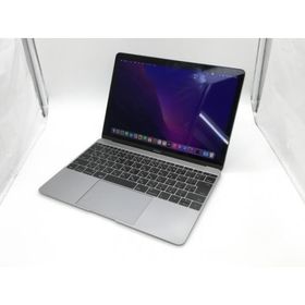 【中古】Apple MacBook 12インチ CoreM3:1.1GHz 256GB スペースグレイ MLH72J/A (Early 2016)【DS秋葉】保証期間１ヶ月【ランクC】