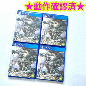 PS4 モンスターハンターワールド 4点セット(家庭用ゲームソフト)