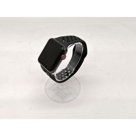 【中古】Apple Apple Watch Series3 Nike+ 38mm Cellular スペースグレイアルミ/アンスラサイト/ブラックスポーツバンド【新宿東口】保証期間１ヶ月【ランクC】