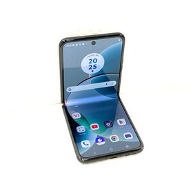 中古 motorola razr 40s 256GB セージグリーン A303MO SIMフリー ネットワーク利用制限▲判定