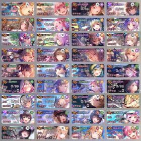 SS×66体分 茅森月歌×2 蒼井えりか×3 水瀬すもも×3 夏目祈×2 大島六宇亜 シャロ | ヘブバン(ヘブンバーンズレッド)のアカウントデータ、RMTの販売・買取一覧