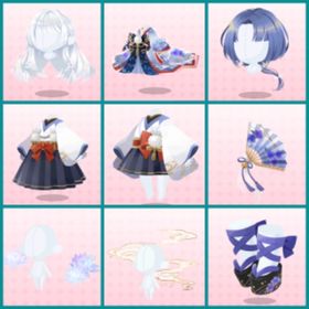 月下美人とうさぎ姫 9点セット | ポケコロツイン(ポケツイ)のアカウントデータ、RMTの販売・買取一覧