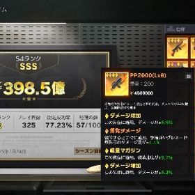 ペニンシュラ PP2000 ダメ＋16.7 爆ダメ＋4.4 軽量＋9.7 | 荒野行動のアカウントデータ、RMTの販売・買取一覧