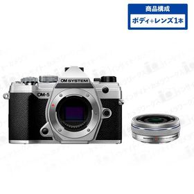 OM SYSTEM OM-5 ボディ シルバー +標準ズームレンズセット M.ZUIKO DIGITAL ED 14-42mm F3.5-5.6 EZ