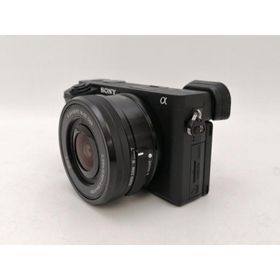 【中古】SONY α6400 パワーズームレンズキット ILCE-6400L ブラック【新宿2】保証期間１ヶ月【ランクA】