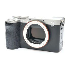 【中古】 《並品》 SONY α7C II ボディ ILCE-7CM2 S シルバー 【カードスロットユニットMIシュースプリングプレートVFユニットVFカバー部品交換/各部点検済】 [ デジタルカメラ ]