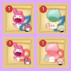 着ぐるみ マイメロ リトルツインスターズ 各1ペア | 未来家系図 つぐmeのアカウントデータ、RMTの販売・買取一覧