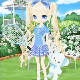 テニスウェアセット（ladies） 靑 | ニコッとタウン(ニコタ)のアカウントデータ、RMTの販売・買取一覧