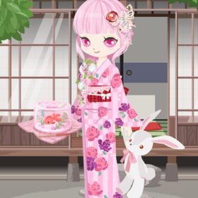 浴衣（恋花） ピンク | ニコッとタウン(ニコタ)のアカウントデータ、RMTの販売・買取一覧