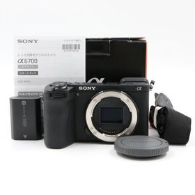 【ほぼ新品】SONY ILCE-6700 Black ソニー ボディ