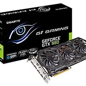 【中古】Gigabyte GV-N980G1 GAMING-4GD G1 Gaming%カンマ% GeForce GTX 980%カンマ% 4GB GDDR5 PCiE Video Graphics Card by Gigabyte [並行輸入品]