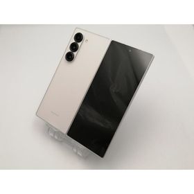 【中古】SAMSUNG 国内版 【SIMフリー】 Galaxy Z Fold6 ホワイト 12GB 256GB SM-F956QZWASJP【ECセンター】保証期間１ヶ月【ランクB】