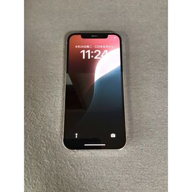 アイフォーン(iPhone)の美品 国内版 SIMフリー iPhone12 Pro 128GB シルバー色(スマートフォン本体)