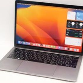 中古 2K対応 13.3型 Apple MacBook Pro 2018 A1989 (TouchBar) グレー macOS Ventura(正規Win11追加可) 八世代 i7-8559u 16GB NVMe 1TB-SSD