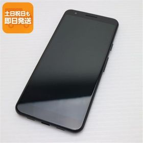 新品同様 SoftBank Google Pixel 3a 64GB ジャストブラック スマホ 中古あすつく 土日祝発送 即日発送