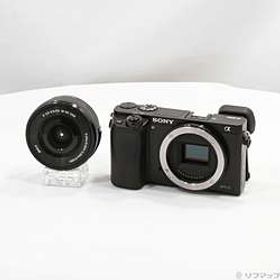 〔中古品〕 α6000 パワーズームレンズキット ブラック ILCE-6000L〔中古品〕 α6000 パワーズームレンズキット ブラック ILCE-6000L