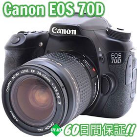 キヤノン(Canon)の美品 Canon EOS 70D Wi-Fi搭載 キャノン #8441(デジタル一眼)