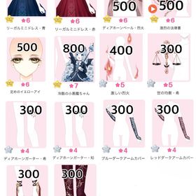 VIPアイテムバラ売り·̩͙꒰ঌ | センシル ファンタジー着せ替えバトルのアカウントデータ、RMTの販売・買取一覧