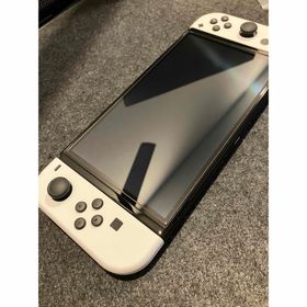 ニンテンドースイッチ(Nintendo Switch)の【美品】Nintendo Switch 有機EL ホワイト (家庭用ゲーム機本体)