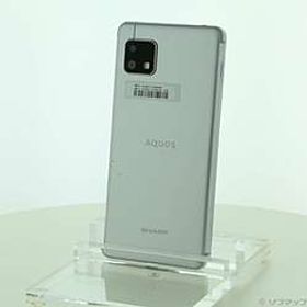 【中古】SHARP(シャープ) AQUOS sense4 lite 64GB シルバー SH-RM15 楽天 SIMフリー【291-ud】