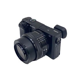 SONY◆デジタル一眼カメラ α6000 ILCE-6000Y ダブルズームレンズキット [ブラック]