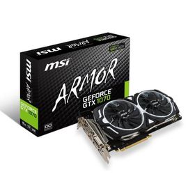 MSI ARMOR 2X デュアルファン搭載 GeForce GTX 1070 グラフィックボード GEFORCE GTX 1070 ARM