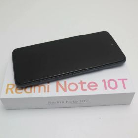 【新品未使用】 SIMフリー Redmi Note 10T アジュールブラック スマホ 白ロム 土日祝発送OK