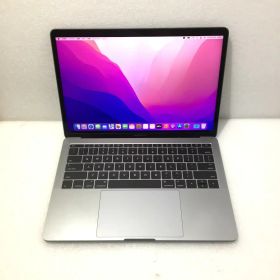 【中古】スペースグレイ Retina 13.3インチ 2016 APPLE MacBook Pro A1708 i5-6360U 2.00Ghz 8GB 爆速SSD256GB macOS Monterey 12.0.1 Iris Graphics 540 1536MB【レビュー記入で保証期間を3ヶ月に延長します。必ず商品到着後1ヶ月保証の期間中にレビューをお願いします】