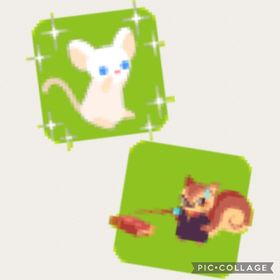 見習い魔法使いリス＋ねずみのアドバイスデコ1000セット | 農園ホッコリーナのアイテム、RMTの販売・買取一覧