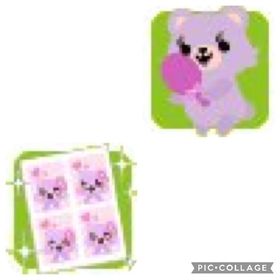 おめかしくまんぬ＋プリントシールデコ1000セット | 農園ホッコリーナのアイテム、RMTの販売・買取一覧