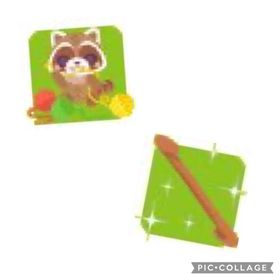 ころころ毛糸あらいぐま＋かぎ針デコ1000set | 農園ホッコリーナのアイテム、RMTの販売・買取一覧