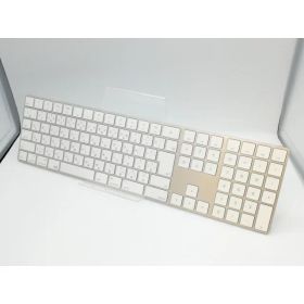 【中古】Apple Magic Keyboard（2017/テンキー付き/A1843） - 日本語（JIS） シルバー MQ052J/A【京都】保証期間1週間