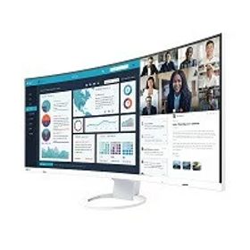 FlexScan EV3895-WT （ホワイト） 37.5インチ 曲面ウルトラワイド(3840x1600) IPS USB Type-C対応