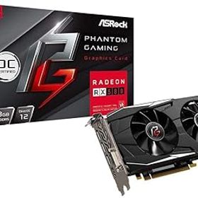 【中古】ASRock AMD Radeon RX580 搭載 グラフィックボード Phantom gaming モデル PG D Radeon RX580 8G OC