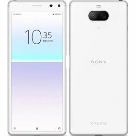 【中古】【安心保証】 Xperia 8 Lite J3273[64GB] SIMフリー ホワイト