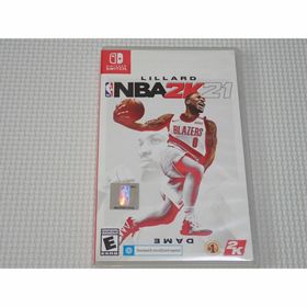 ニンテンドースイッチ(Nintendo Switch)のSWITCH★NBA 2K21 海外版 北米版★箱付・ソフト付★動作確認済(家庭用ゲームソフト)