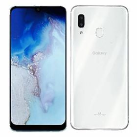 【中古】【安心保証】 GALAXY A30 SCV43-j[64GB] SIMフリー ホワイト JCOM版