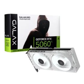 玄人志向 グラフィックボード GK-RTX5060Ti-E8GB/WHITE/DF GeForce RTX5060Ti搭載 PCIe 5.0 メモリ:GDDR7/8GB 【交換・返品特別条件あり】 4988755072403
