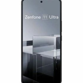 【中古】【安心保証】 Zenfone 11 Ultra ZF11U-GY12S256[256GB] SIMフリー ミスティグレー