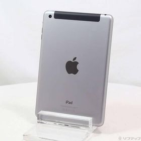 〔中古〕Apple(アップル) iPad mini 3 64GB スペースグレイ MGJ02J／A au〔258-ud〕