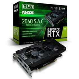 〔中古〕ELSA(エルザ) ELSA GeForce RTX 2060 S.A.C〔297-ud〕