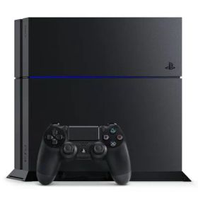 【中古】 PlayStation 4 ジェット・ブラック 1TB (CUH-1200BB01) (整備済み品)