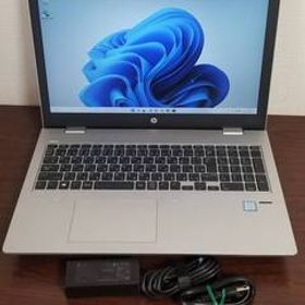 P44 2台セット 美品 動作品 HP ProBook 650 G4 Core i7 第8世代 (8550U)◆16GB◆M.2 SSD256GB◆15.6インチ Full HD Win11 Office 2021