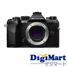 オーエムシステム OM SYSTEM OM-5 Mark II ボディ [ブラック] ミラーレス一眼レフカメラ【新品・国内正規品】【他店舗印あり】
