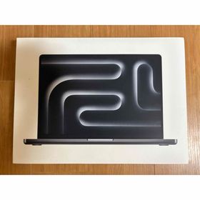 アップル(Apple)のMacBook pro M3proチップ ブラック(ノートPC)