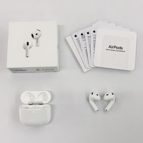 Apple MXP93J/A AirPods 第4世代【製造番号：DV704HM7Y9】《家電・山城店》◆R1073