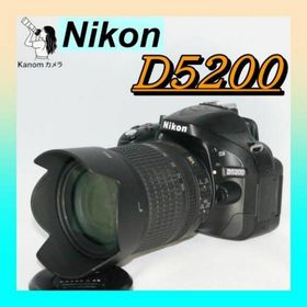 大人気⭐中望遠レンズ NIKON D5200 ⭐初心者入 門セット⭐ 一眼レフ(デジタル一眼)