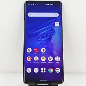 arrows 5G F-51A ドコモ ネイビーブラック 送料無料 本体 c13543 【中古】