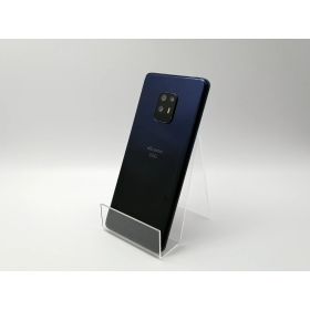 【中古】Fujitsu docomo 【SIMロック解除済み】 arrows 5G ネイビーブラック 8GB 128GB F-51A【福岡筑紫】保証期間1ヶ月【ランクC】